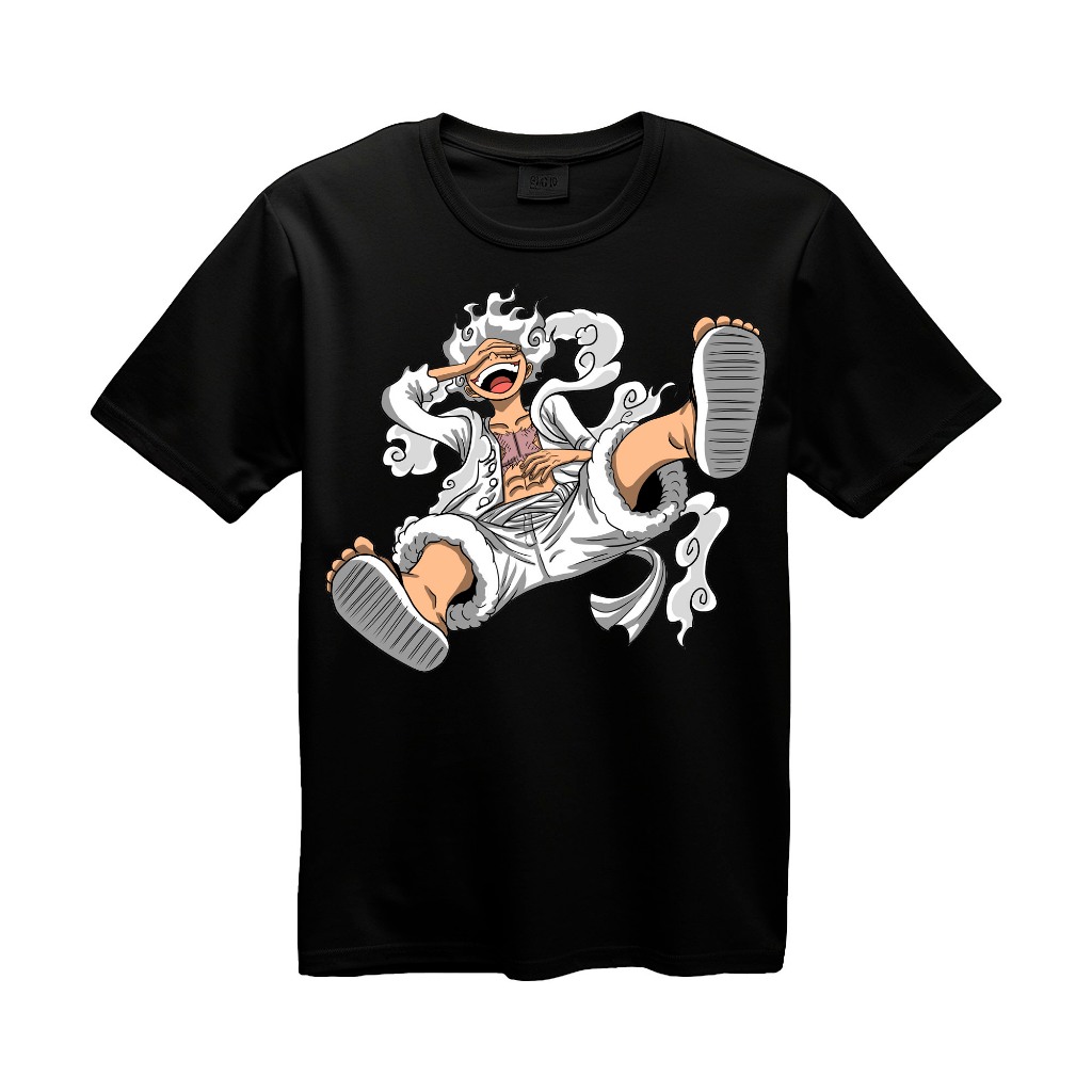Camiseta Anime Estampa One Piece Luffy Nova Transformação Gear Five 5 Rei Dos Piratas - ENVIO RAPIDO