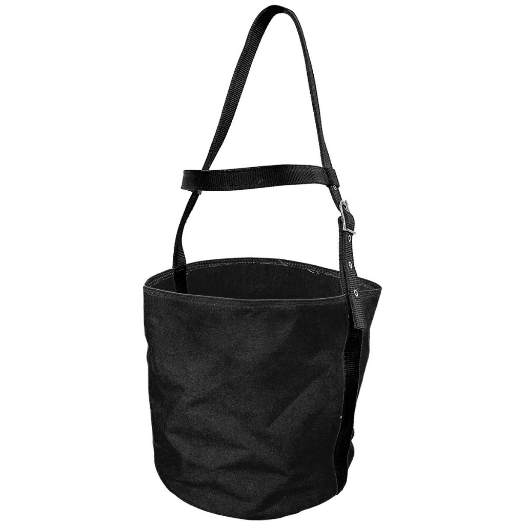 Bornal Comedouro Cocho Bolsa Suporte Lona Cavalo Mula