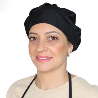 Touca Oxford Cozinheiro Restaurante Padaria Garçon Churrasqueiro Unissex em Oferta na Shopee