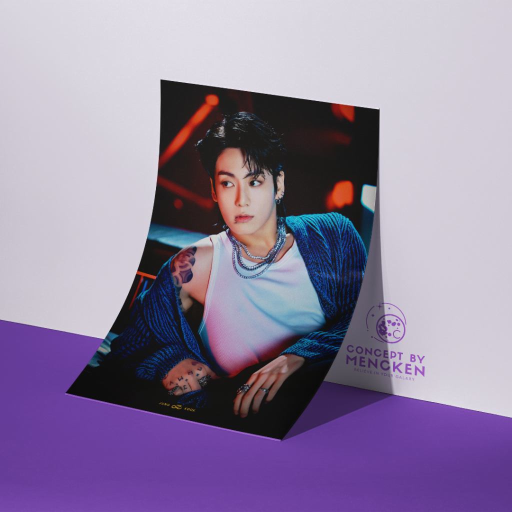 BTS JEON JUNGKOOK POSTER | POSTER A3 | CONCEPT by MENCKEN