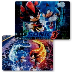 KIT 2 Peças Quebra Cabeça Sonic, Shadow, Amy Rose, Tails | 24, 40, 70pçs | Sublime Fantasia
