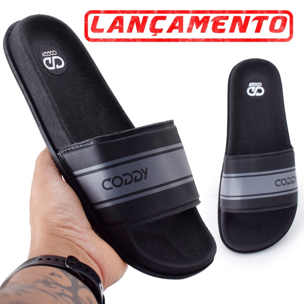 Detalhes do Chinelo Slide lançamento leve e confortavel leve macio tenis