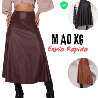 Saia Longa Feminina Moda Evangélica  Saia Feminina Confortável Saia Godê Plus Size em Oferta na Shopee