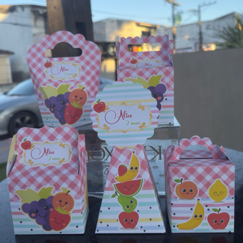 Personalizados frutinhas ( PEGUE E MONTE ) festa - aniversário - lembrancinhas - aniversario