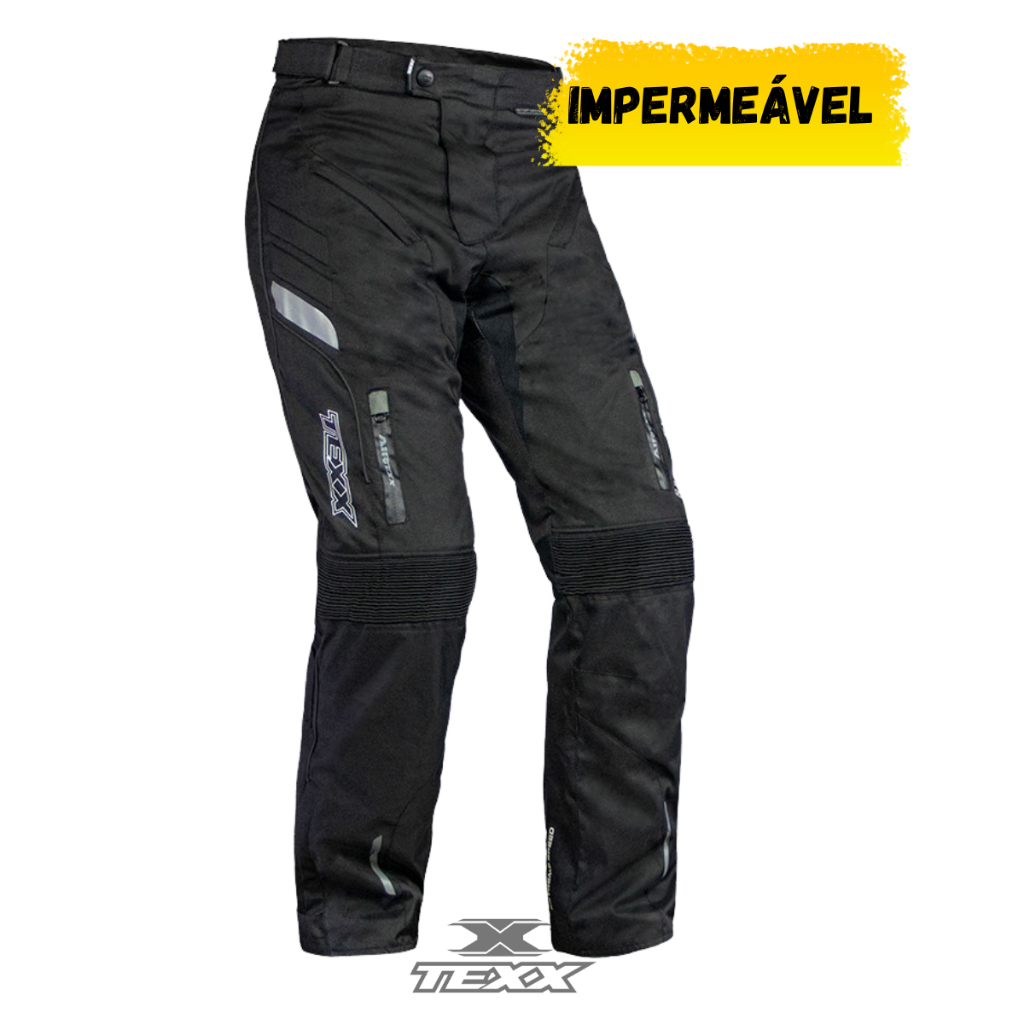 Calça Motociclista Resistente à Água Com Protetores Masculina Texx Strike V2 - Spare Parts and Accessories for Vehicles