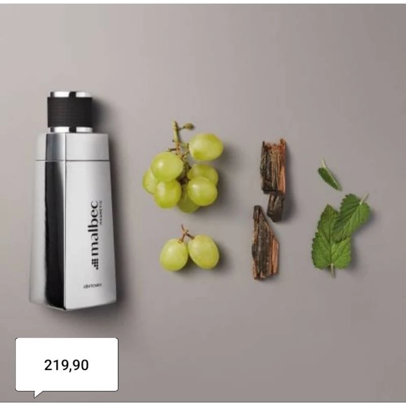 Malbec Magnetic Masculino Colônia Original o Boticário 100ml