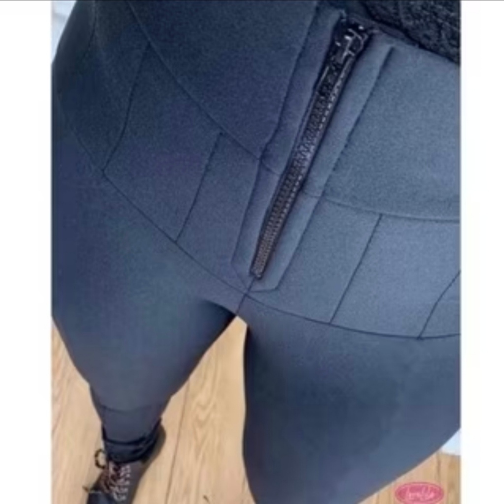 Calça Lipo Tecido Suplex Power Modeladora Legging Feminina