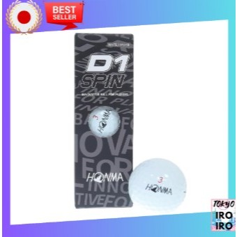 Qualidade Do Japãohonma Golf HONMA 1 Manga (3 Bolas) Bola Oficial De Golfe D1 SPIN Branco