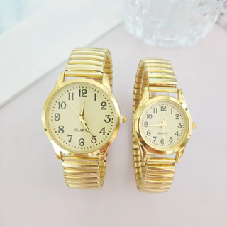 Relógio Feminino Quartz Pulseira Elástica analógico - Dourado/dourado em Oferta na Shopee