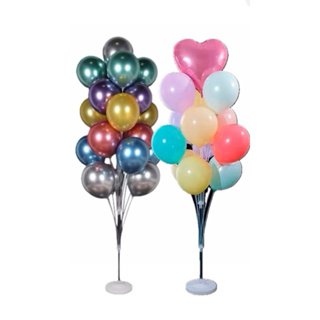 Kit c/ 2 Suporte De Chão 1,68 Cm Porta Balão Balões em Oferta na Shopee