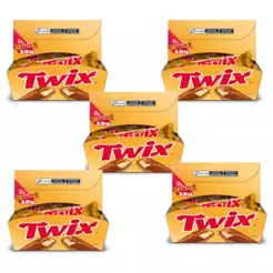 Kit 5 Chocolate Twix Original de 15g