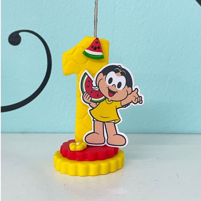 Vela Aniversário Melancia / Decoração Festa em Oferta na Shopee