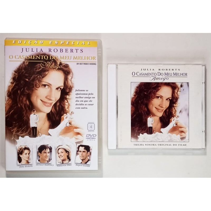 DVD + CD O Casamento do Meu Melhor Amigo / 2 Discos (original)