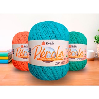 Linha Pérola nr 2 Tex 295,3 460m São João em Oferta na Shopee