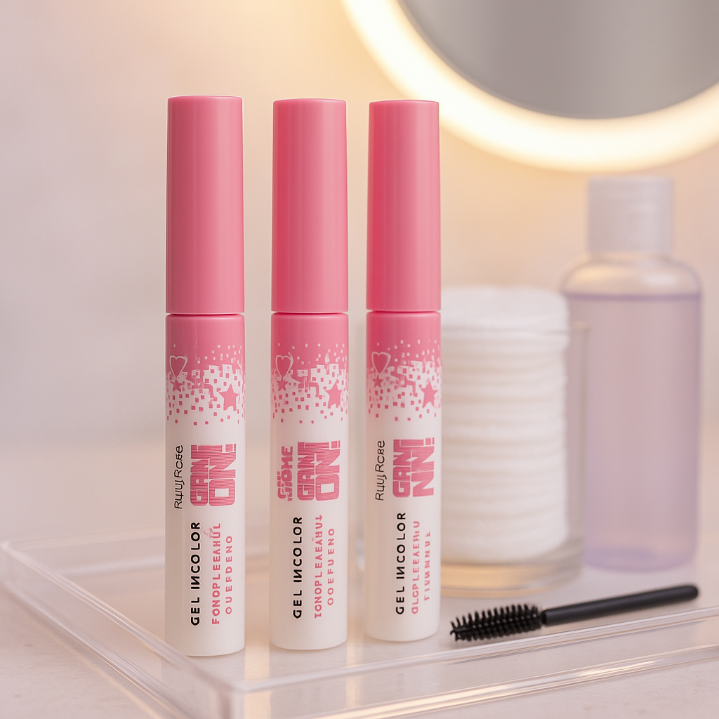 Kit 3 Rímel - Ruby Rose - Maquiagem + Cílios + Sobrancelha + Natural Look + Suave Diário + Economia