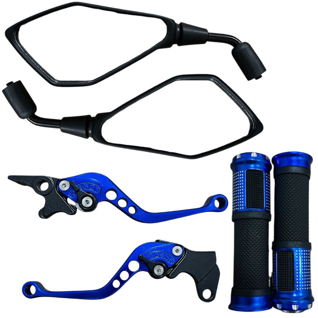 Par Retrovisor + Manete + Manopla Diamante Xtz 250 Lander Ybr 125 Freio A Disco Comum em Oferta na Shopee