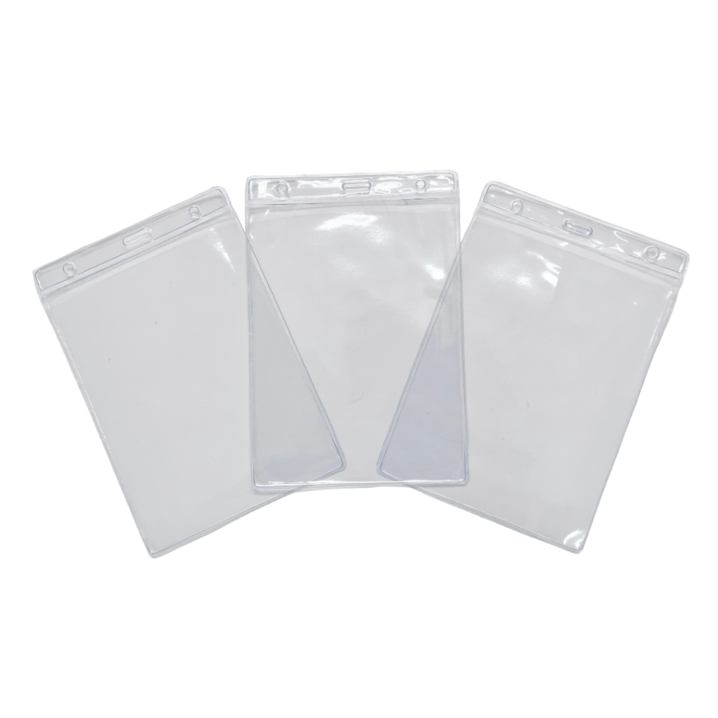 Porta Credencial Bolsa Transparente 11x15cm 50 Unidades em Oferta na Shopee
