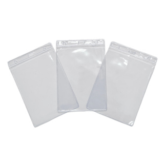 Porta Credencial Bolsa Transparente 11x15cm 50 Unidades em Oferta na Shopee