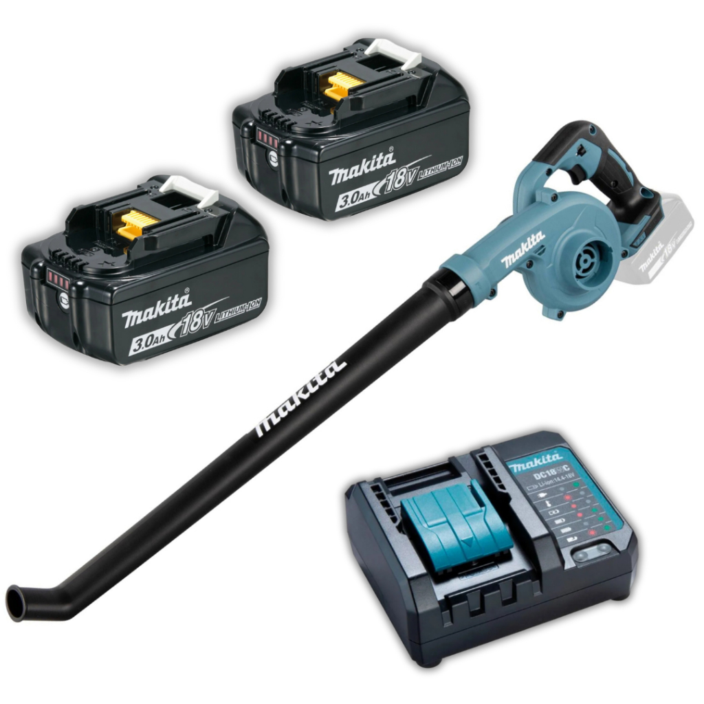 Soprador De Folhas 2 Baterias 18v Dub186 Makita Com Carregador