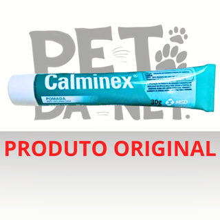 Calminex Pomada Para Dor Nova Embalagem Veterinária Envio Rapido em Oferta na Shopee