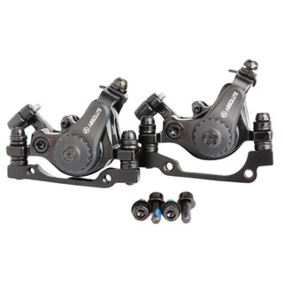 PAR PINÇA DE FREIO A DISCO MECÂNICO ABSOLUTE DUAL ACTION - PAR / DIANTEIRO E TRASEIRO - PRETO em Oferta na Shopee