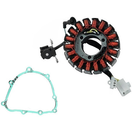 Estator Gerador Magneto Cb 300 Bobina Pulso + Junta Estator