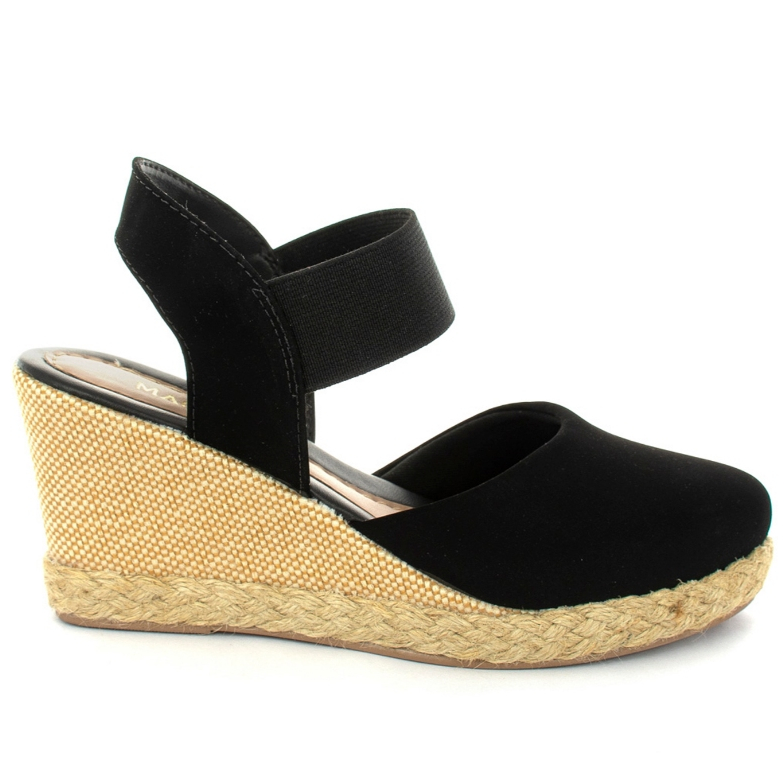 Sandália Anabela Feminina com Salto Médio e Elástico com ajuste Moda Modare Ref: 971