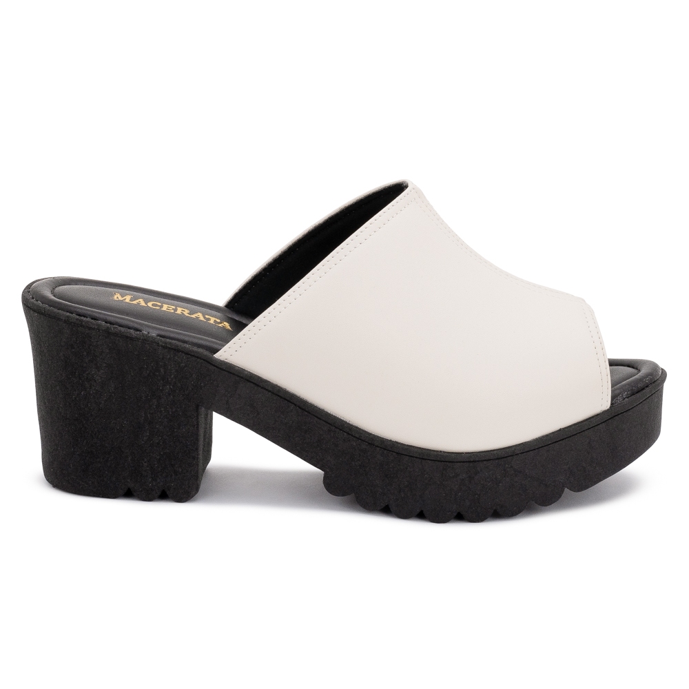 Tamanco Plataforma Mule Feminino Têndencia Leve e Confortável Macerata Ref: 3252