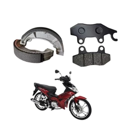 Lona Freio Traseiro + Pastilha Dianteira Shineray Liberty50