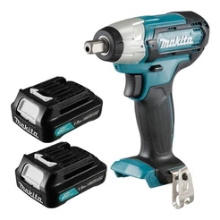 Chave de Impacto Makita 12V TW141 CXT 1/2" C/ 2 Baterias 1.5Ah Compacta Profissional Original - Sem Carregador