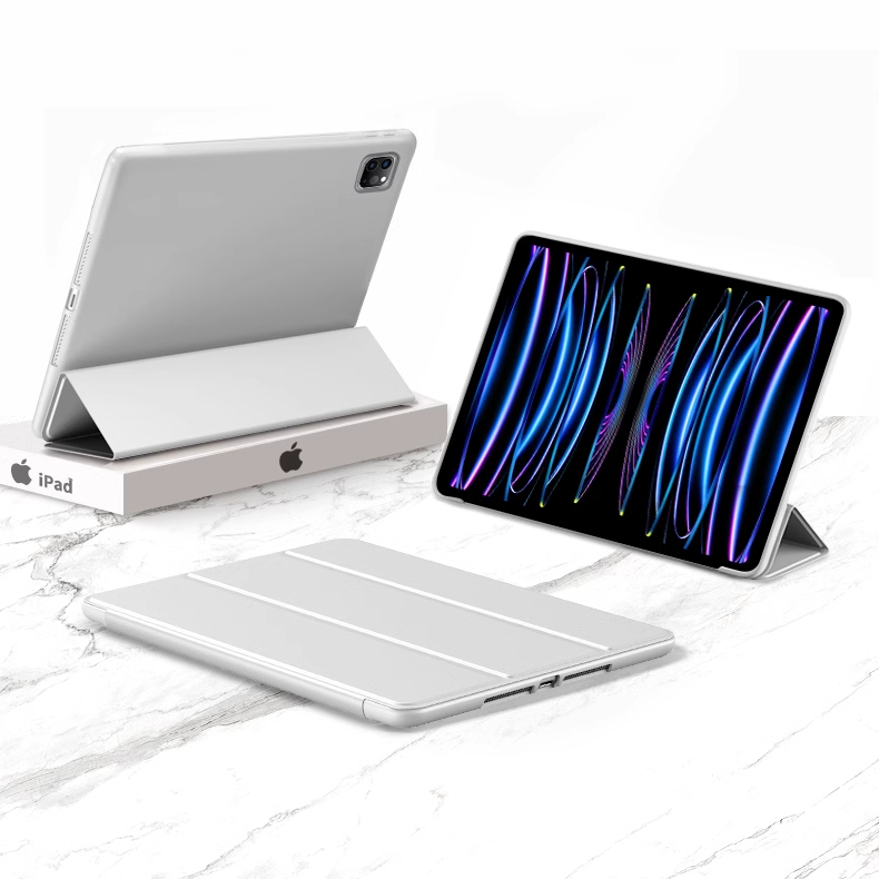 Capa protetora de silicone para iPad 10 de 10,9" e iPad A16 de 11" (com compartimento para caneta) em Oferta na Shopee