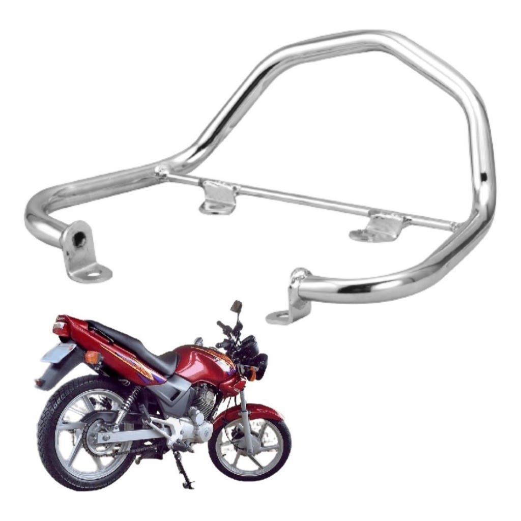 Alça Traseira Modelo Arrow Para Honda Cbx 200 Strada 1994 a 2001 Pro Tork Aço Tubular