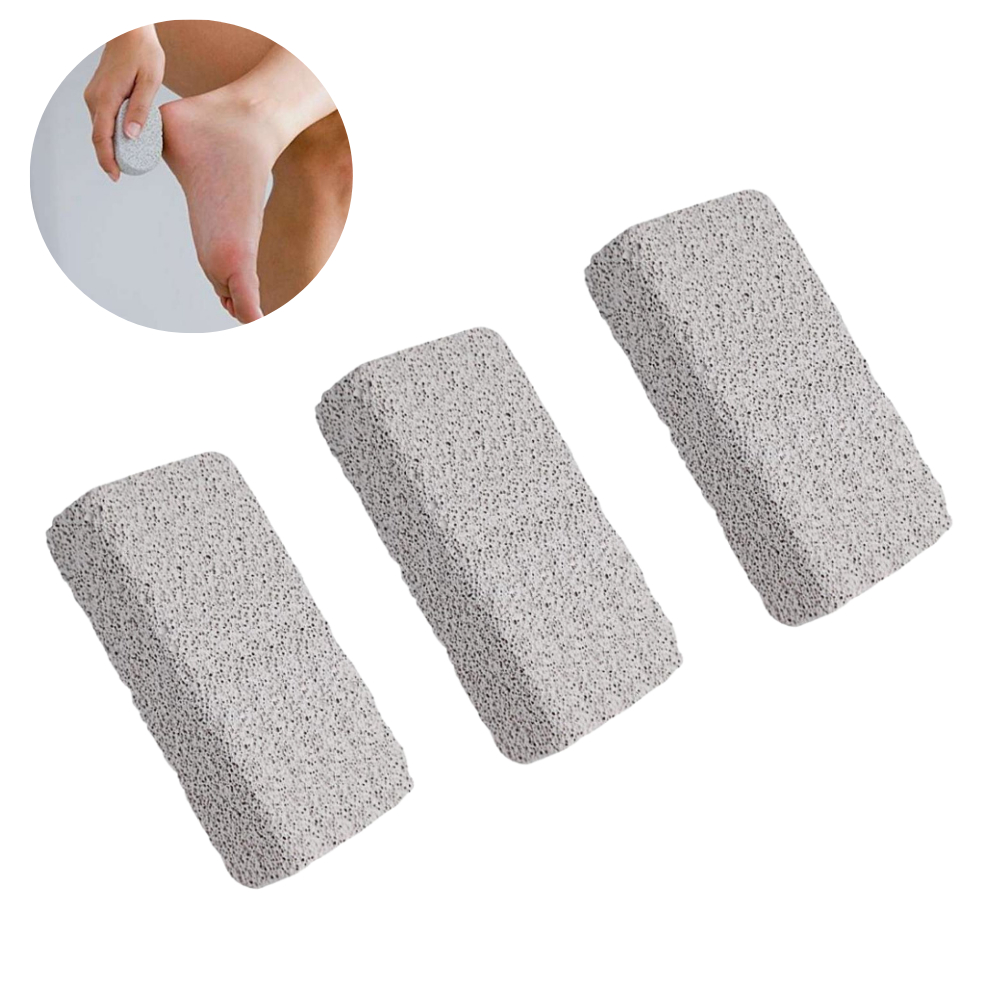 Pedra Pome Kits 3 a 24 Unidades Lixa Para Pés Para Pedicure 10cm x 6cm Esfoliação