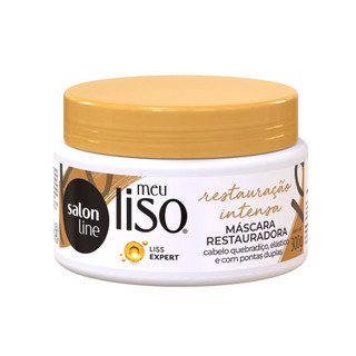 Máscara Restauradora Meu Liso Restauração Intensa Salon Line 300g em Oferta na Shopee