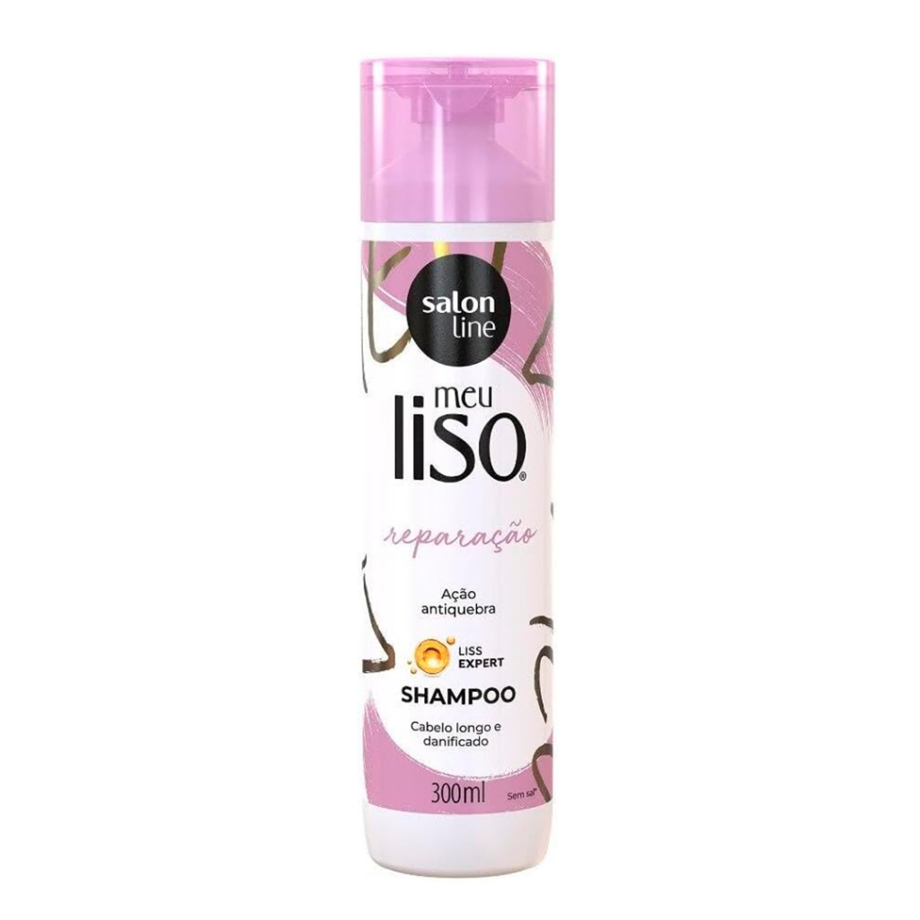 Shampoo Meu Liso Reparação Salon Line 300ml em Oferta na Shopee