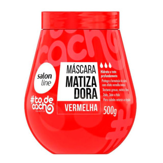 Máscara de Hidratação Matizadora Vermelha todecacho 500g em Oferta na Shopee