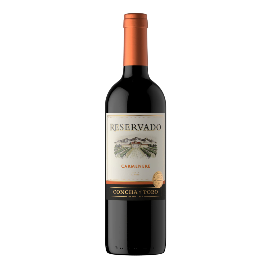 Vinho Tinto Meio Seco Carménère Reservado 750 Ml Concha Y Toro em Oferta na Shopee
