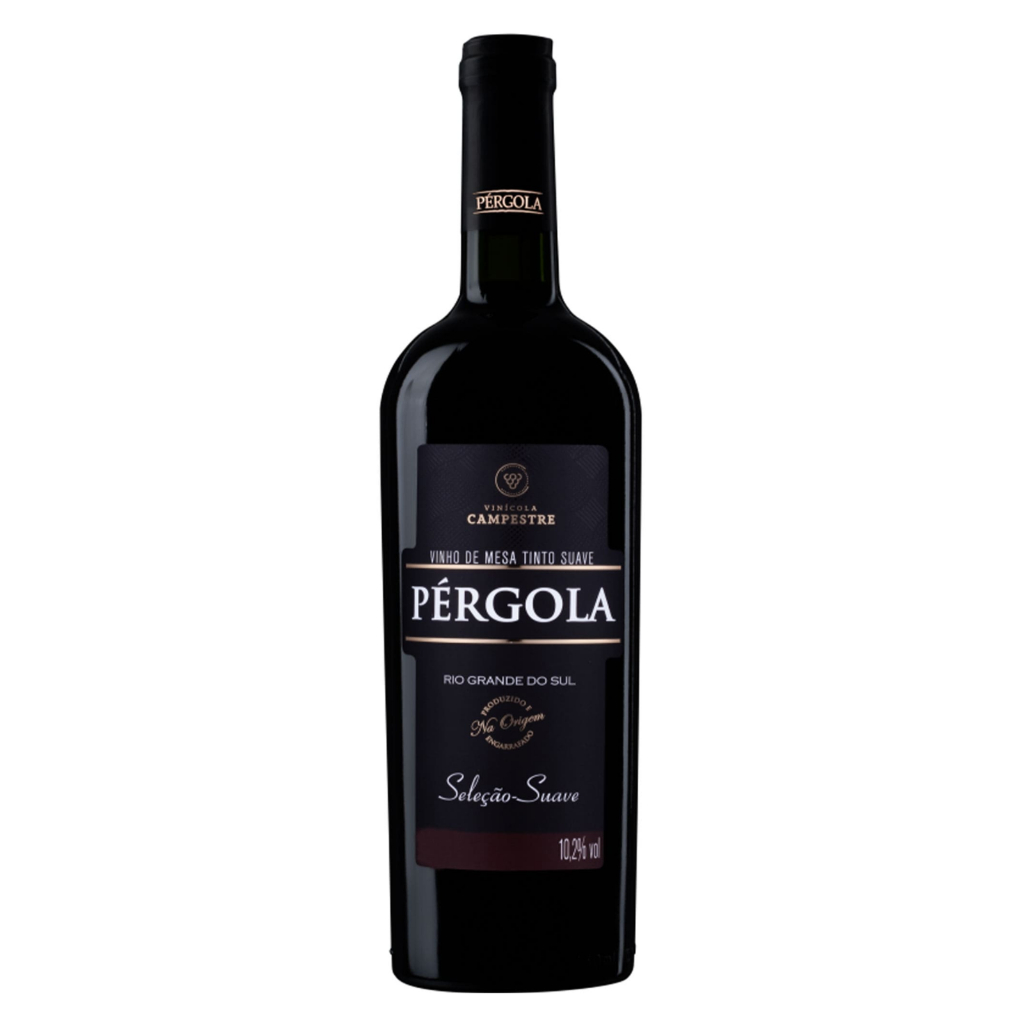 Vinho Tinto Suave Tinto Suave Seleção 1l Pérgola em Oferta na Shopee