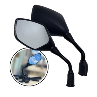 Par de Retrovisor Modelo XRE 300 Rosca Honda M8 Lente Plana em Oferta na Shopee