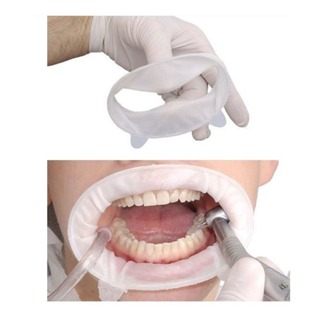Kit C/ 10 Afastador Labial Optragate Regular Refil 3d em Oferta na Shopee