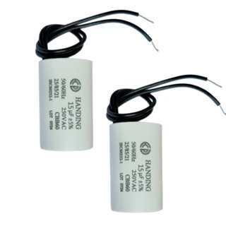 Kit 02 Capacitores 15uf x 250v para Motor Portão e Máquinas em Oferta na Shopee