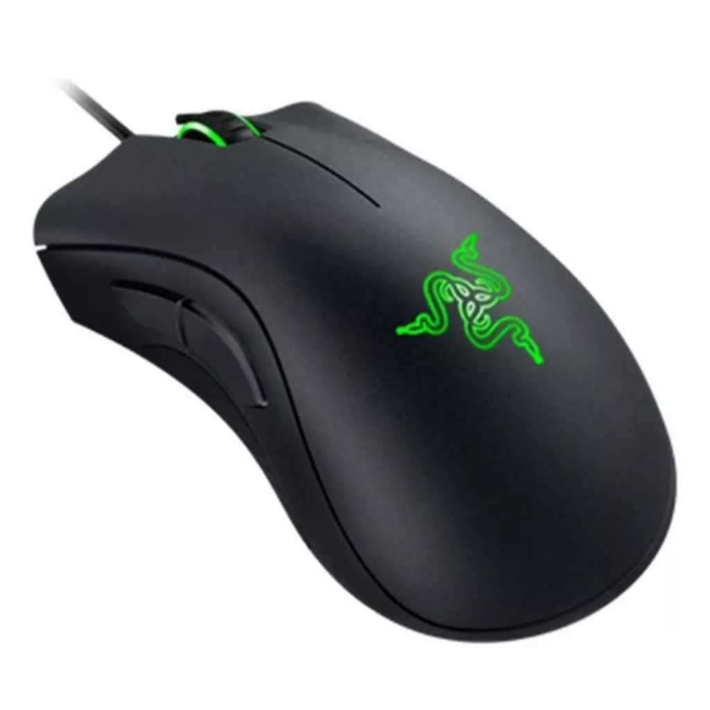 Mouse Gamer Razer Deathadder Essential 5 Botões 6.400 Dpi Cor Preto - L10