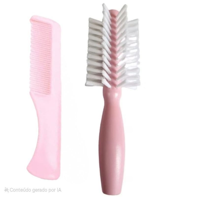 Kit Baby Pente e Escova - Marilu em Oferta na Shopee
