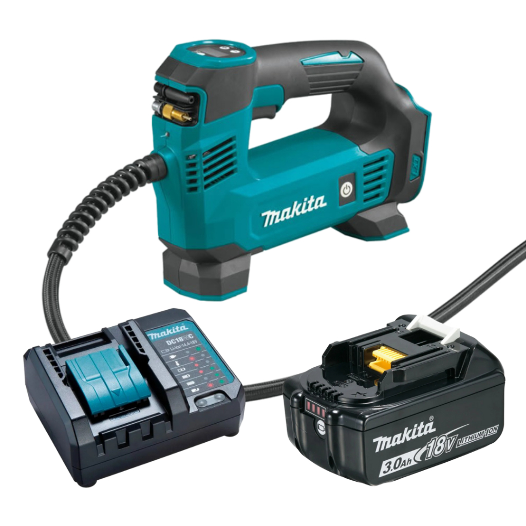 Compressor De Ar Bateria 18v 3ah Dmp180 Makita E Carregador em Oferta na Shopee