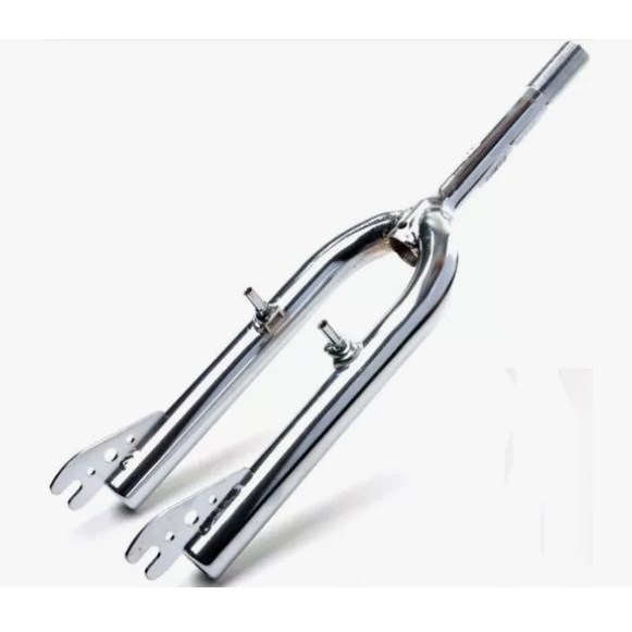 Garfo Bike Aro 20 Aço Carbono Cromado Freio V.brake.