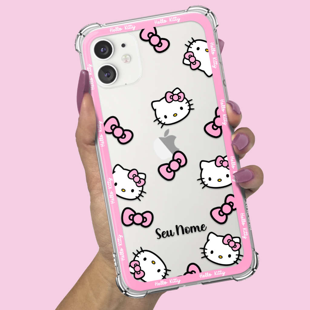 Capa Capinha para Samsung Galaxy A01 A02 A03 A03s A03 Core A04 A04s A04e A05 A05s A06 Anti-impacto Hello Kitty 2