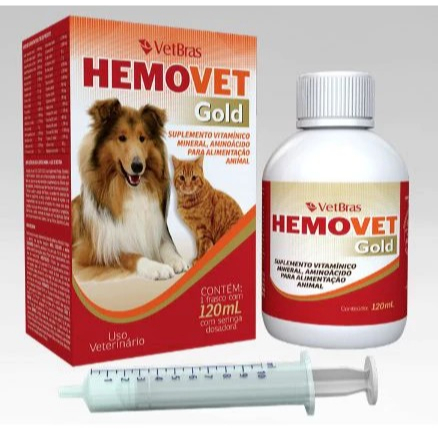 Hemopet Gold 120ml Suplemento Vitamínico