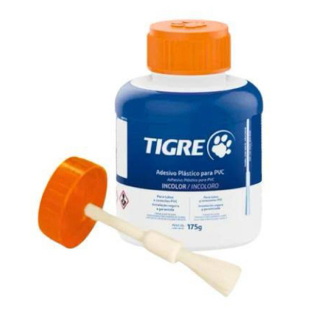 Cola Para Cano Tigre Adesivo Plástico PVC Incolor 175g