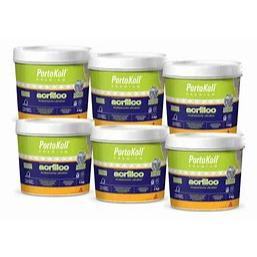 Kit com 6un Rejunte acrílico Portokoll Cinza Platina em Oferta na Shopee