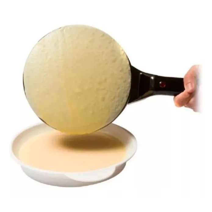 Panquequeira 110V - Faz Tapioca - Não Gruda - Envio Rápido -Elétrica Branca